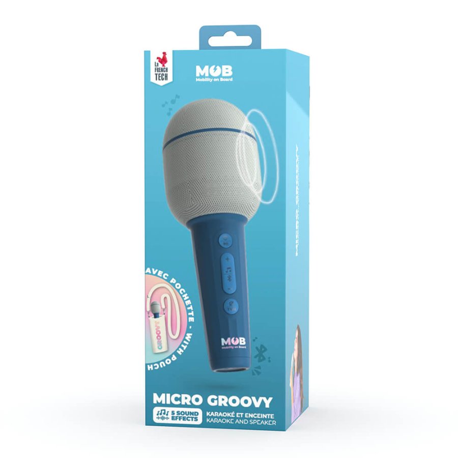MOB Karaoke MIC Groovy Blue #2