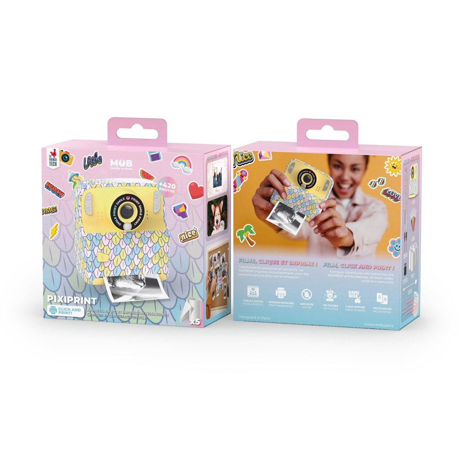 MOB Instant Cam Pixiprint 5 filmrolls 5 Games Mermaid #2