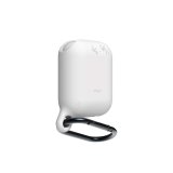 ELAGO Beskyttelses Etui til Airpod Vandtt m/Karabin Hvid #1