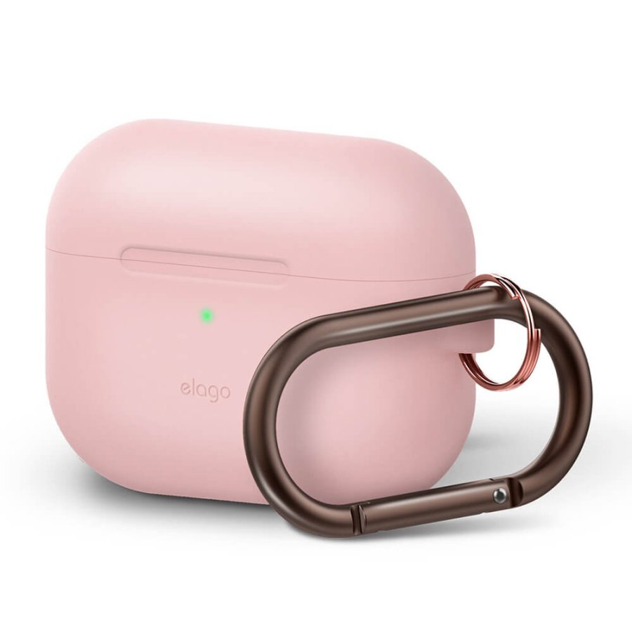 ELAGO Beskyttelsestaske til Airpod Pro med Karabin Rosa #1