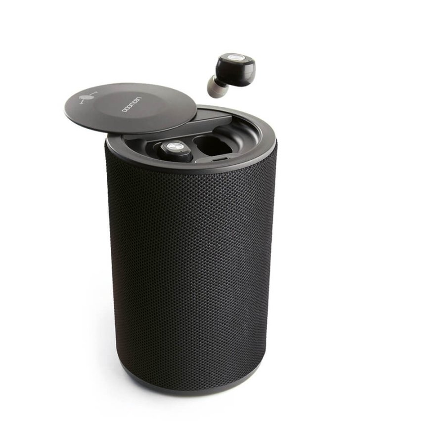 LEDWOOD  Hjttaler og Hovedtelefon T9 2in1 Hjttaler og TWS Sort #1