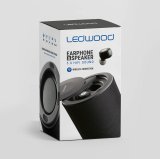 LEDWOOD  Hjttaler og Hovedtelefon T9 2in1 Hjttaler og TWS Sort #2