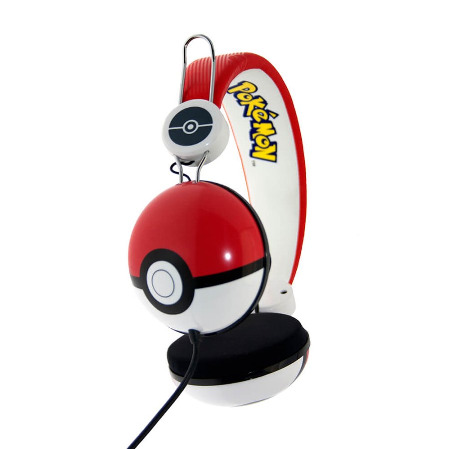 POKEMON Headphone Pokeball Wired On-Ear 90dB Dome #1