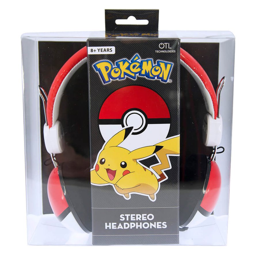 POKEMON Headphone Pokeball Wired On-Ear 90dB Dome #2