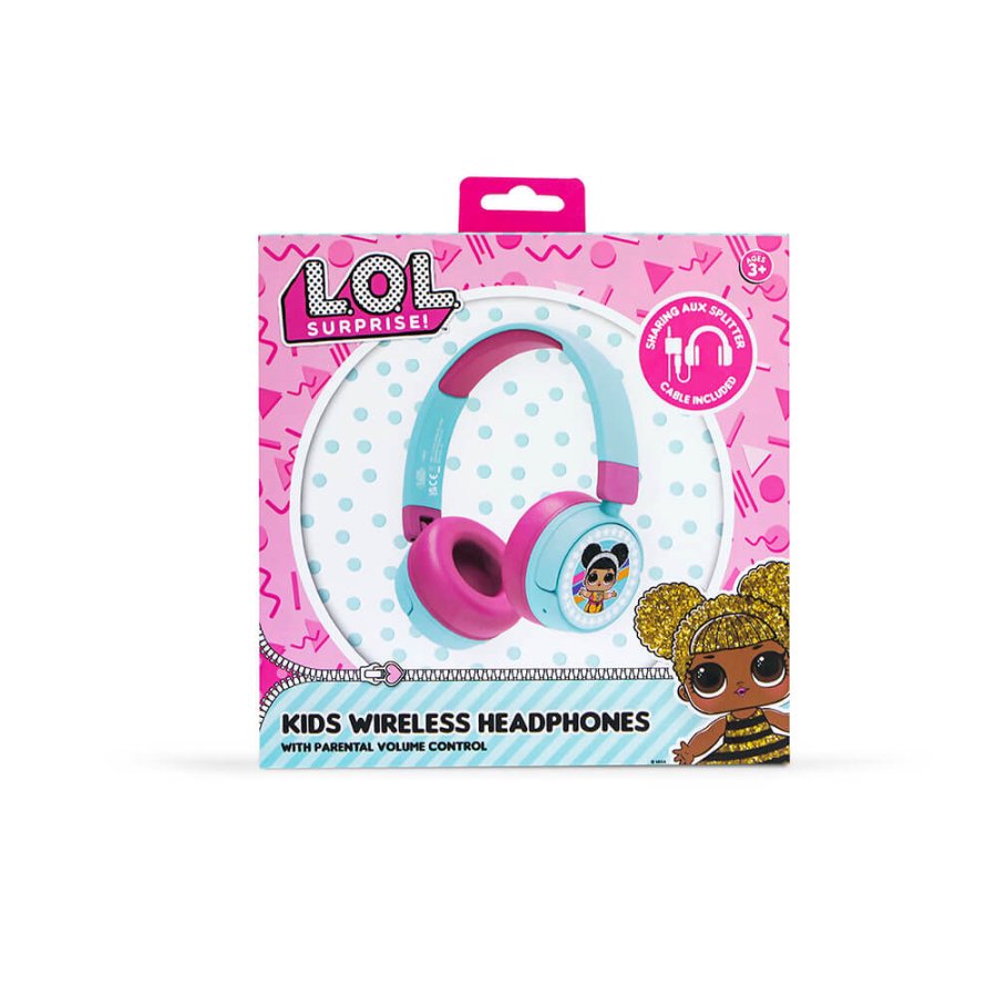 LOL Headphone On-Ear Wireless 85dB/95dB Sharing Aux #2