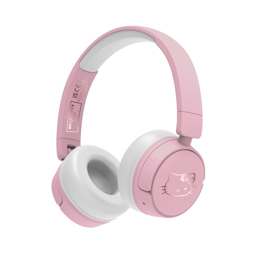 HELLO KITTY Headphone On-Ear Wireless 85dB/95dB Sharing Aux #1