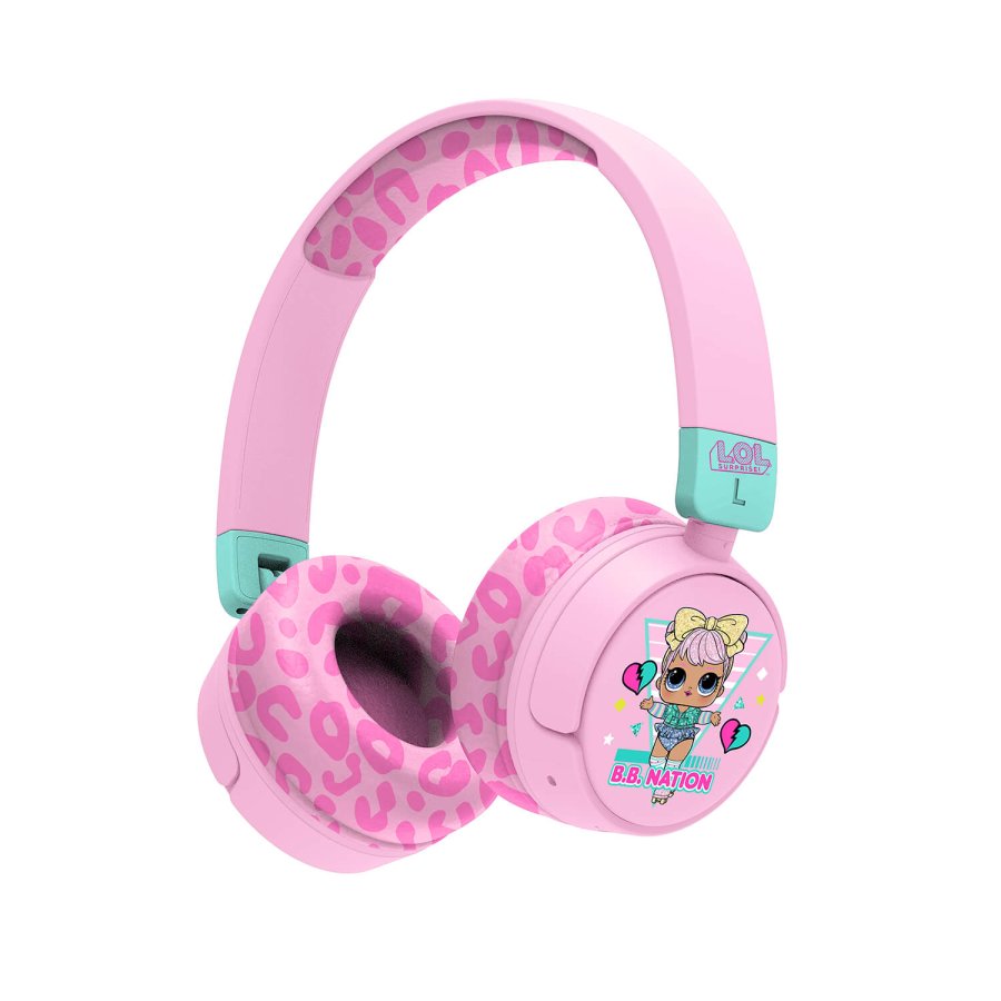 LOL surprise Headphone On-Ear Wireless 85dB/95dB Sharing Aux #1