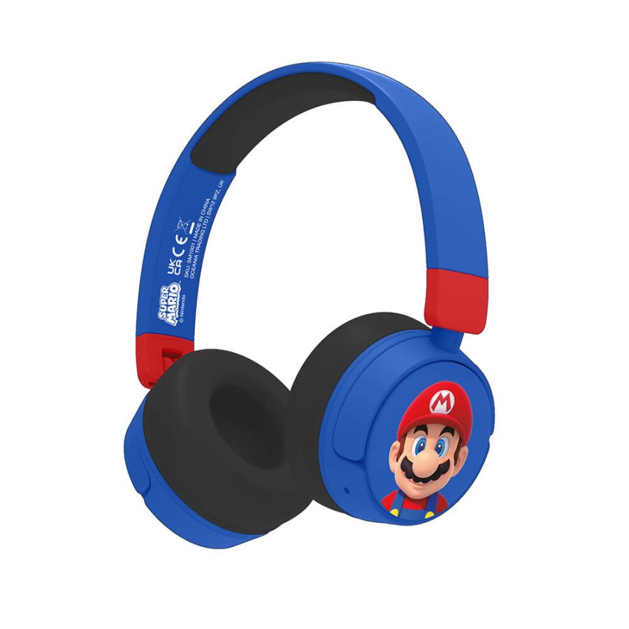 SUPER MARIO Headphone On-Ear Wireless 85dB/95dB Sharing Aux #1