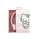 HELLO KITTY Headphone Pink Wired On-Ear 85dB With Ears #2