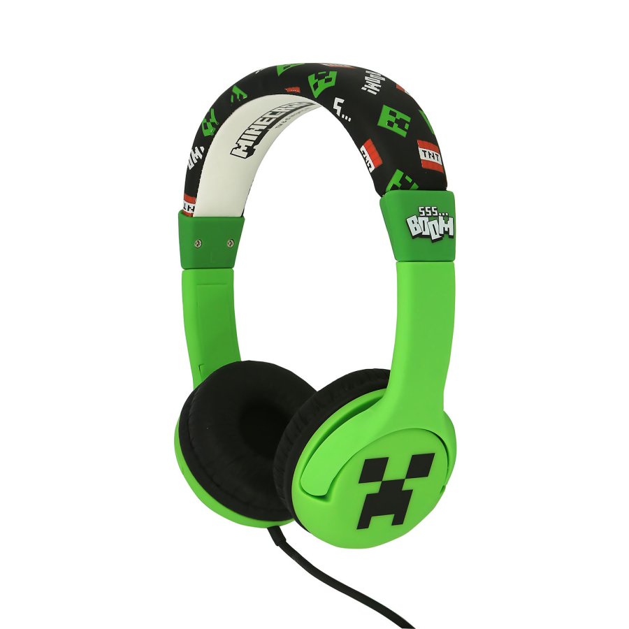 MINECRAFR Headphone Wired On-Ear 85dB Creeper #1
