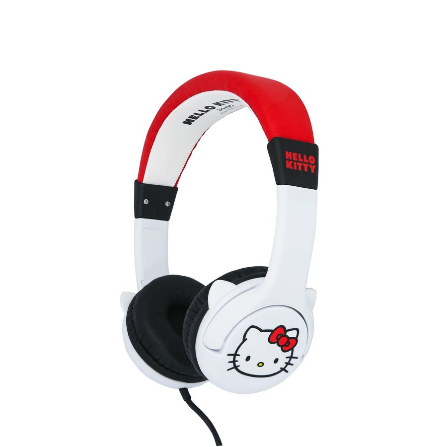HELLO KITTY Headphones Wired On-Ear 85dB With Ears #1