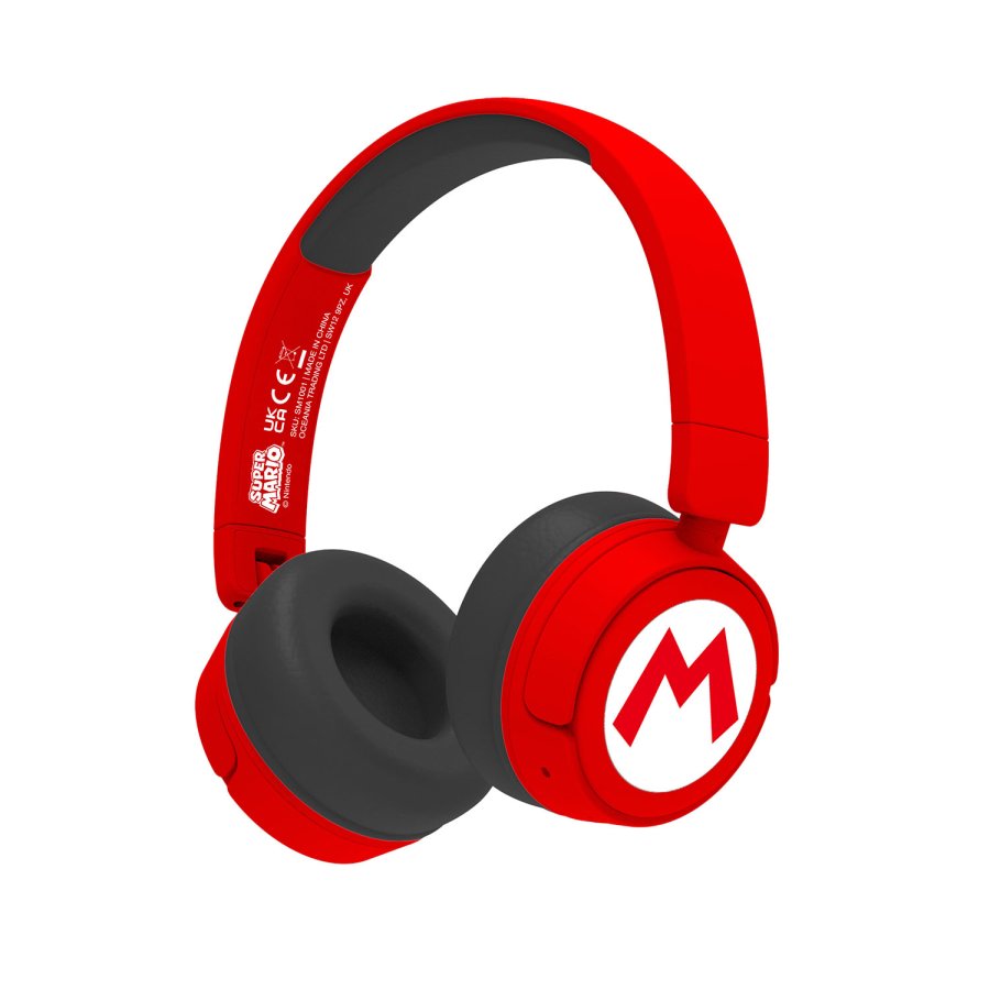 SUPER MARIO Headphone On-Ear Wireless 85dB/95dB Sharing Aux #1