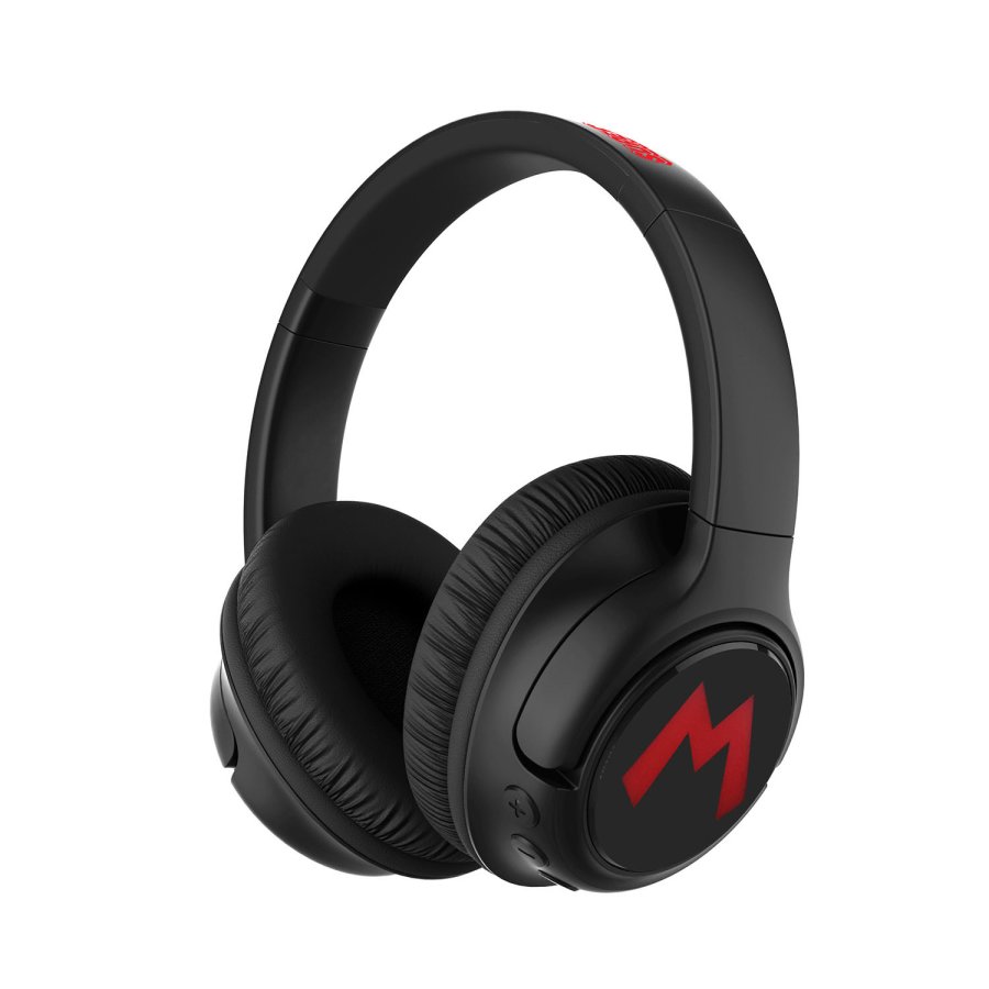 SUPER MARIO Headphone Over-Ear Wireless LED Light Sharing Aux #1