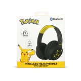 POKEMON Pikachu Headphone Over-Ear Wireless LED Light Sharing Aux #2