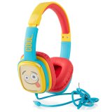 EMOJI Hovedtelefon Flip'N'Switch Junior On-Ear Bl 85dB #1