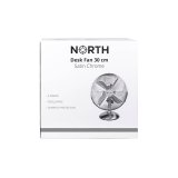 NORTH Bord Ventilator 30cm Satin Chrome #2