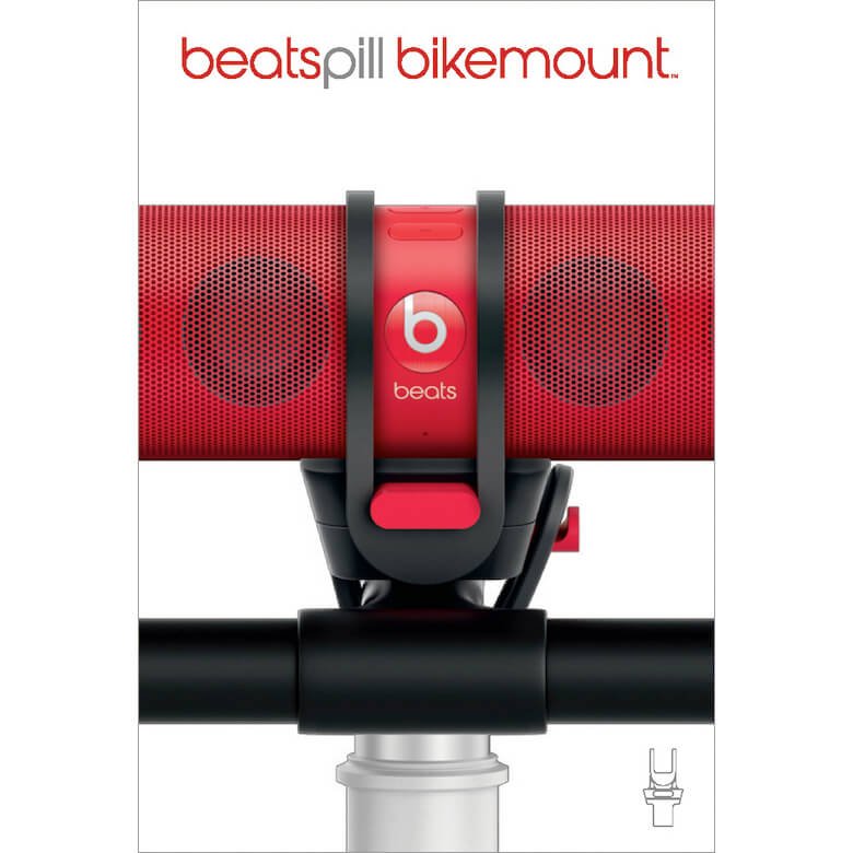 BEATS Pill Bike Beslag Sort til montering af Pill p cykel #2