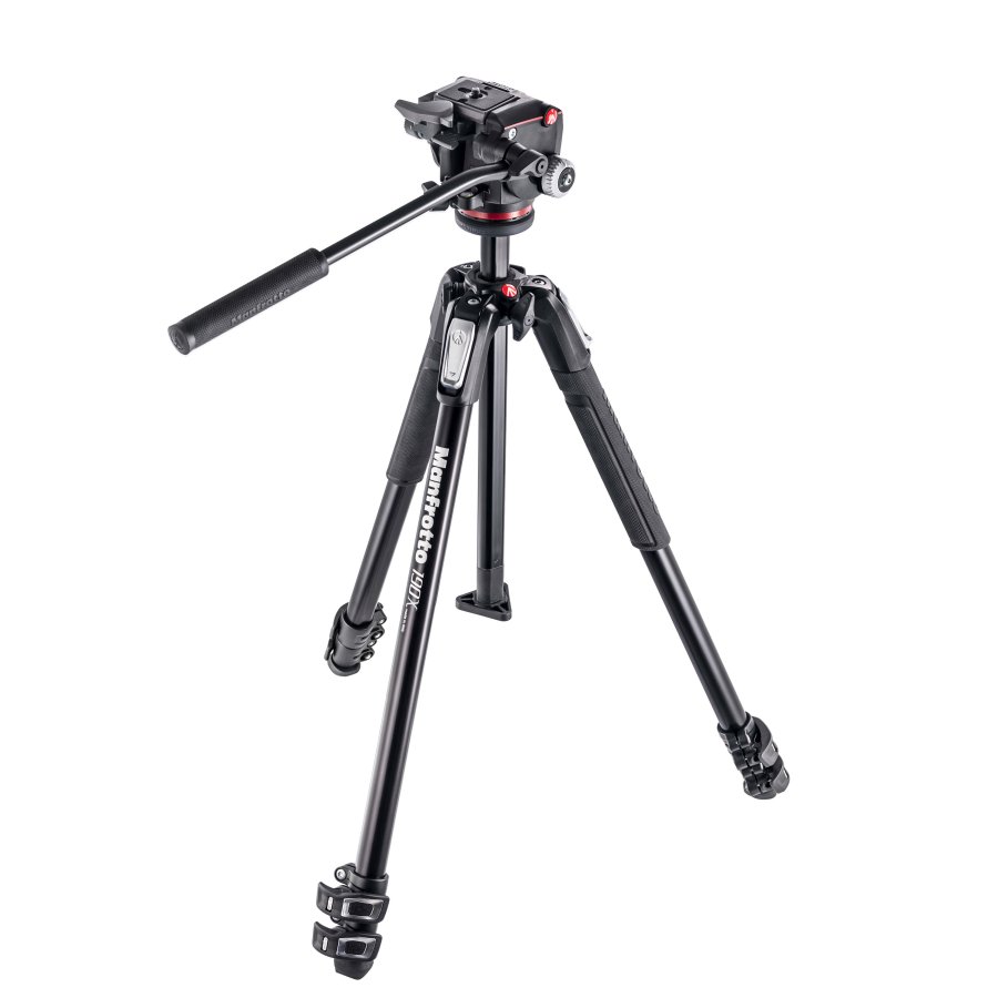 MANFROTTO Stativkit Aluminium Foto MK190X3-2W 2-Vejshoved #1