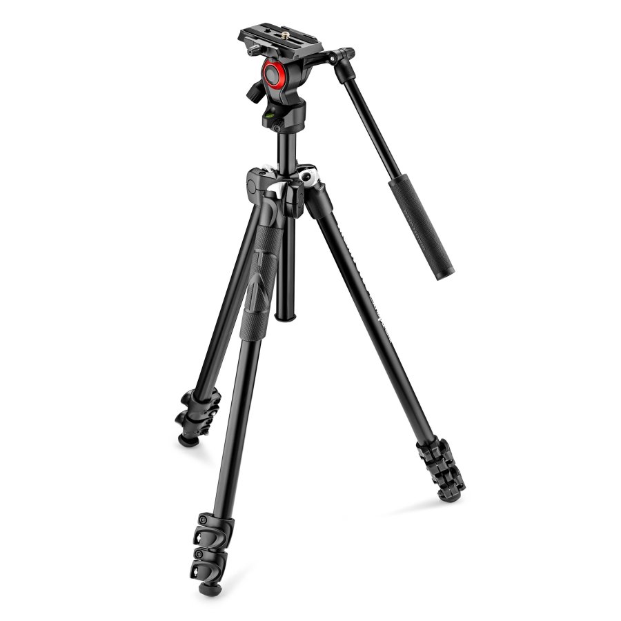 MANFROTTO Stativkit Aluminium VIDEO 290 Light + 400AH #1