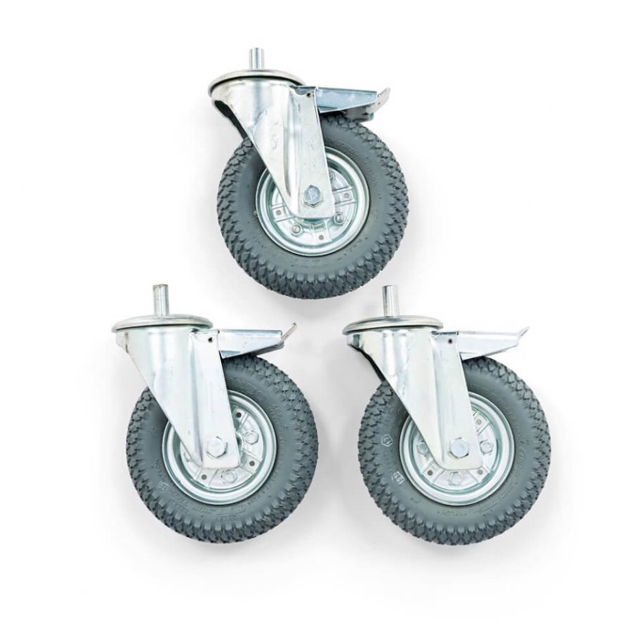 MANFROTTO Wheel Set 474 200mm W/Brakes #1