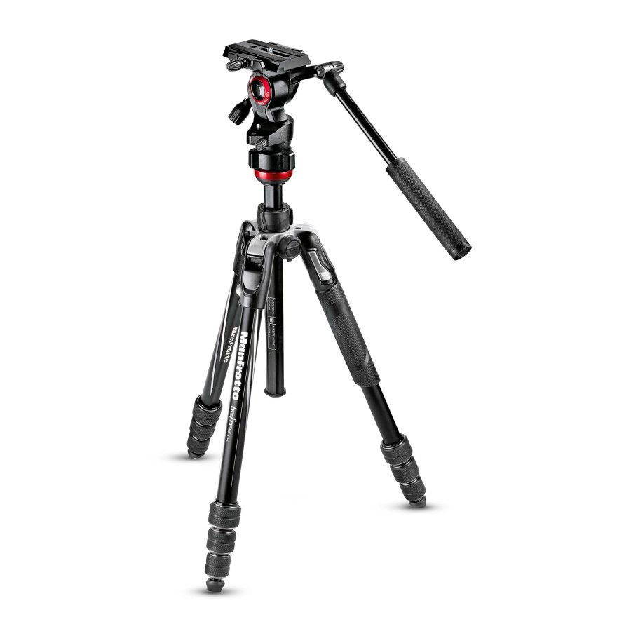 MANFROTTO Stativkit Video Aluminium Befree Advanced Live Twist Sort #1