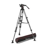 MANFROTTO Stativkit Video Nitrotech 612 + CF Twin MS Midterspreder #1