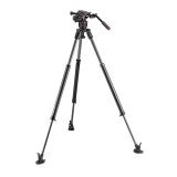 MANFROTTO Stativkit Video Nitrotech 608 + 635 Fast Kulfiber #1