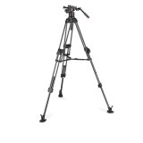 MANFROTTO Stativkit Video Nitrotech 612 + 645 Fast Twin MS Kulfiber #1
