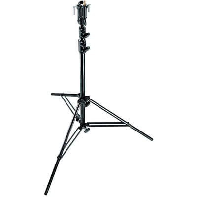 MANFROTTO Lampestativ Senior 007BSU Krom Sort #1