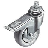 MANFROTTO Hjulst 100mm/M10 m/Bremse 104G #1