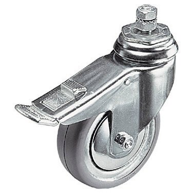 MANFROTTO Hjulst 100mm/M10 m/Bremse 104G #1