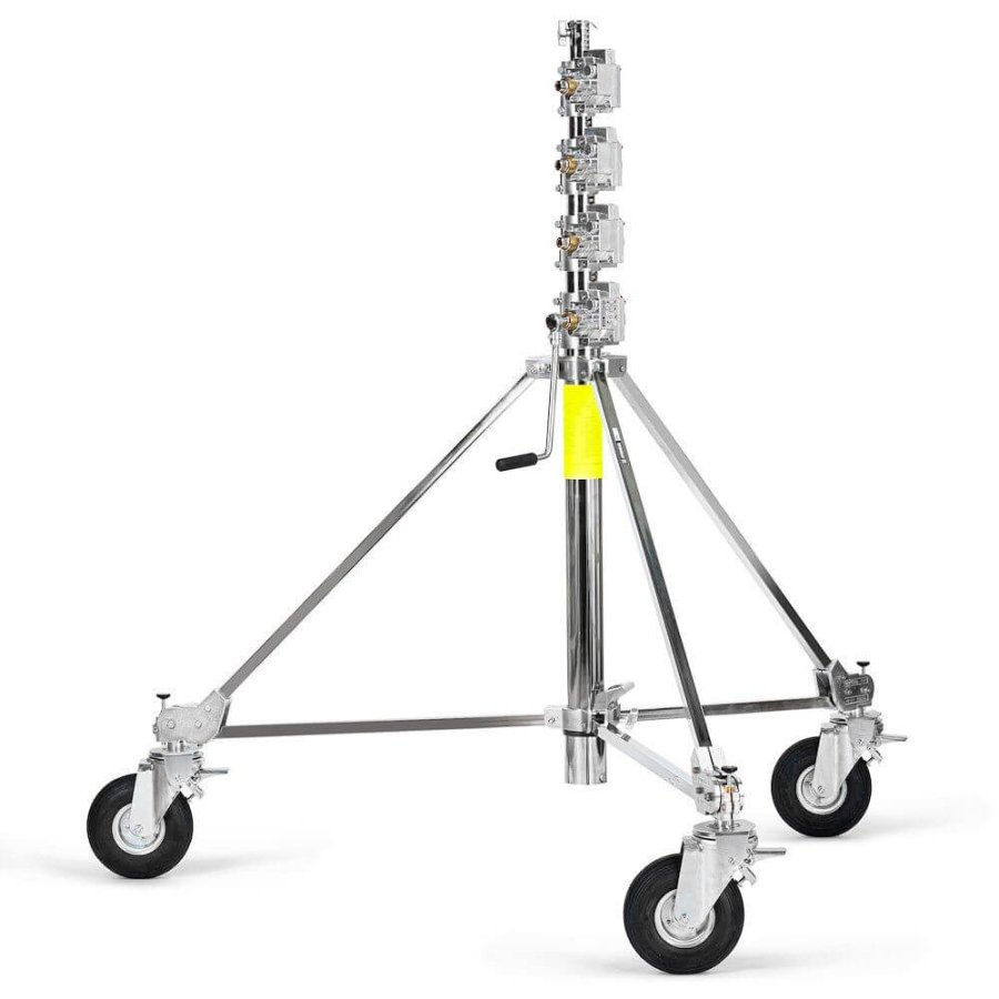 AVENGER Strato Safe Stand 4 Riser with Rubber Wheels #1