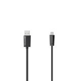 HAMA Cable USB A-USB B Mini 480 Mbit/s Black 1.5m #1