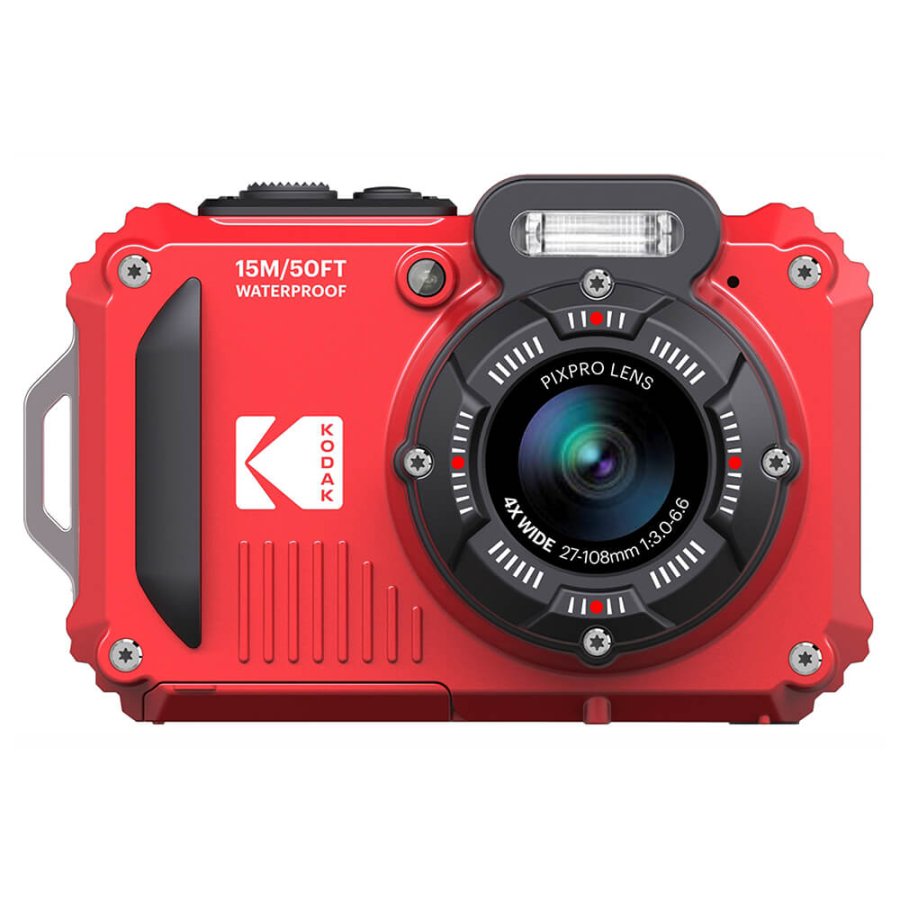 KODAK Digital Camera Pixpro WPZ2 4x WP 16MP Wifi Red #1