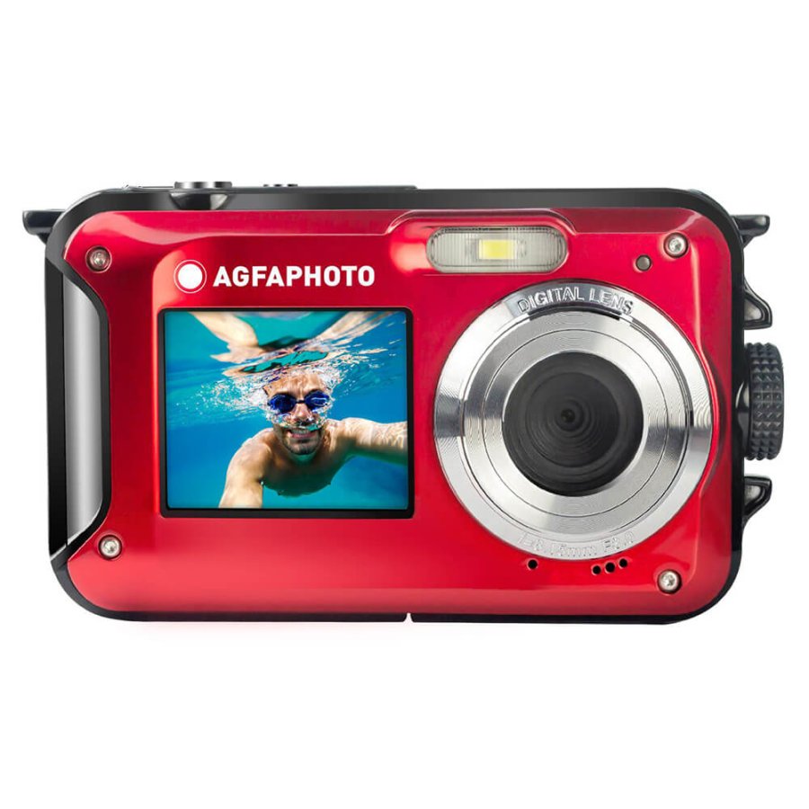 AGFAPHOTO Digital Camera WP8000 WP 24MP Red Full HD #1