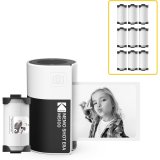 KODAK Instant Camera Memo Shot MS100 White Bundle #1