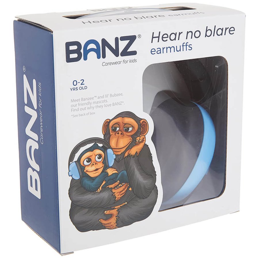 BANZ Ear Muffs Baby Sky Blue #2