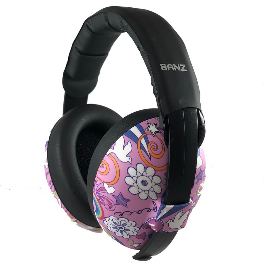 BANZ Ear Muffs Baby Peace Pink #1