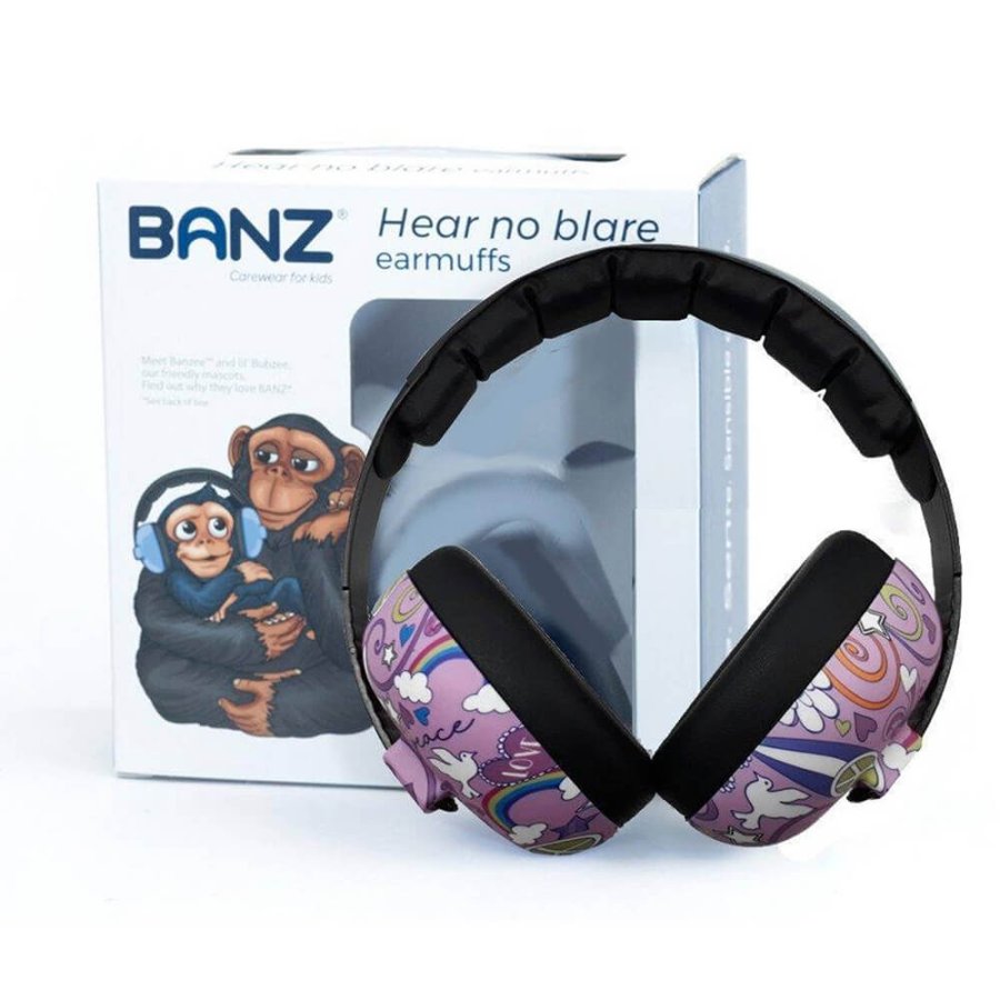 BANZ Ear Muffs Baby Peace Pink #2