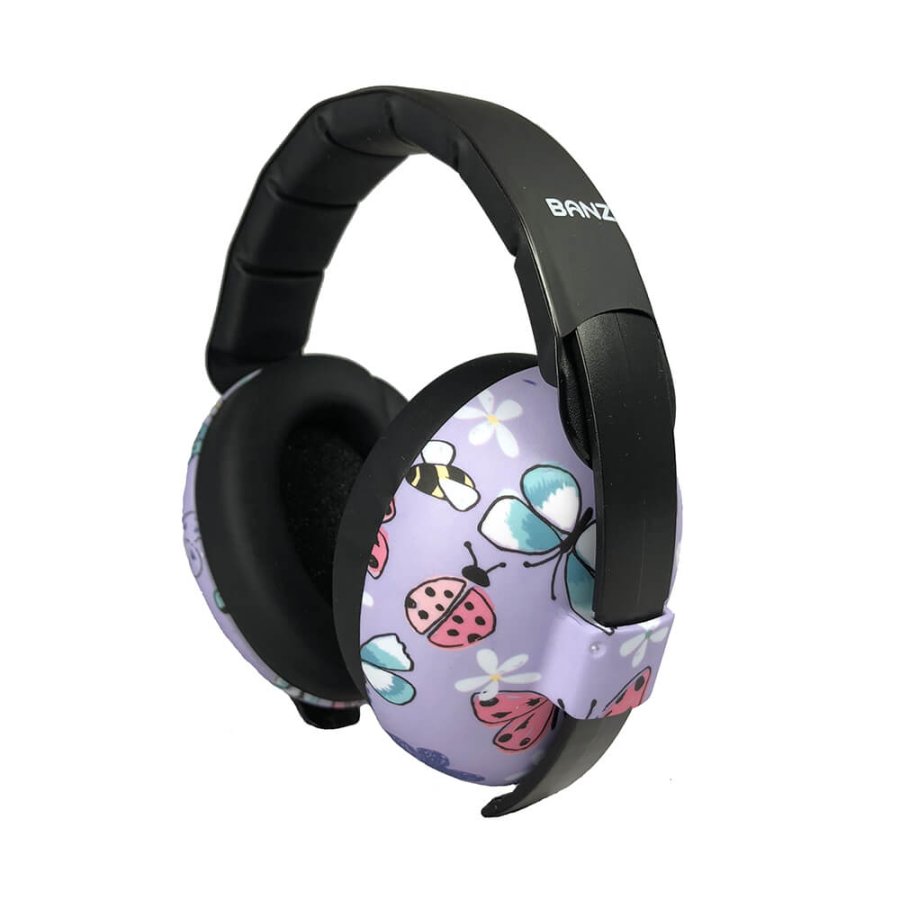 BANZ Ear Muffs Baby Butterfly #1