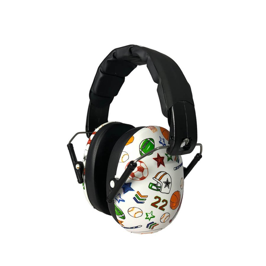 BANZ Ear Muffs Kids Sports White #1