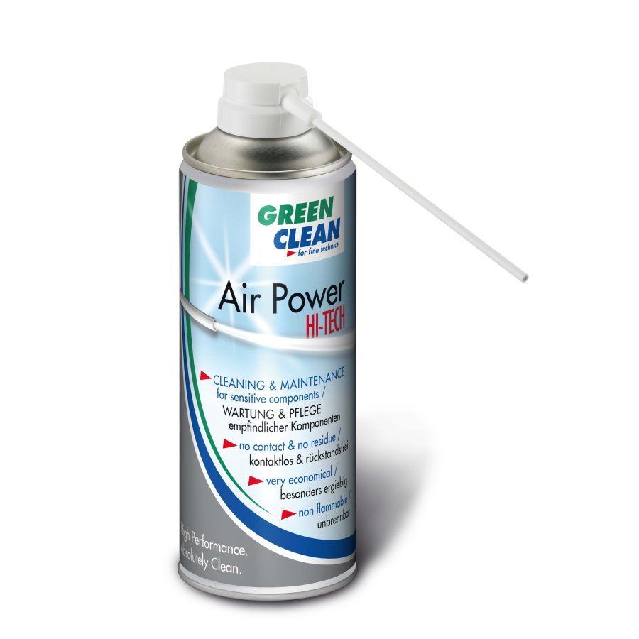 GREEN CLEAN Trykluft 400 ml. G-2050 Air Power Hi Tech #1