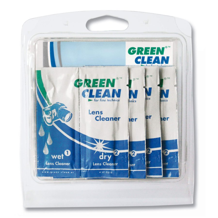 GREEN CLEAN Pudseklud Objektiv LC-7010 Vd/Tr Blister 10p. #2