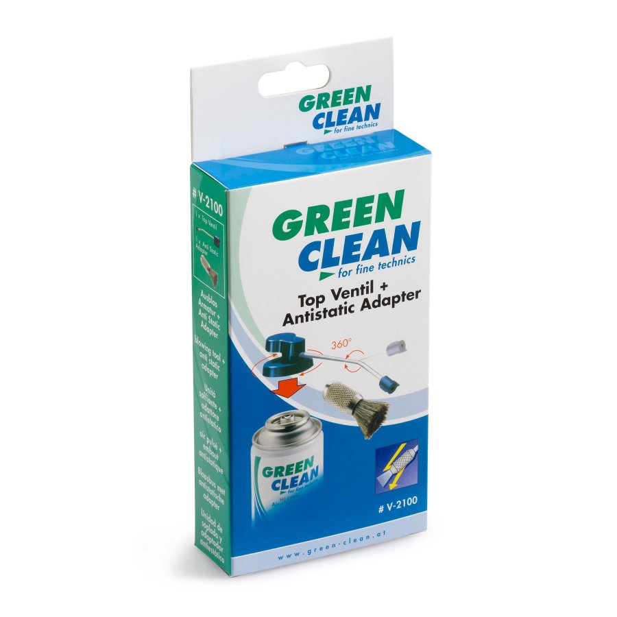 GREEN CLEAN Adapter Antistat V-2100, Antistat-, Topventil #2