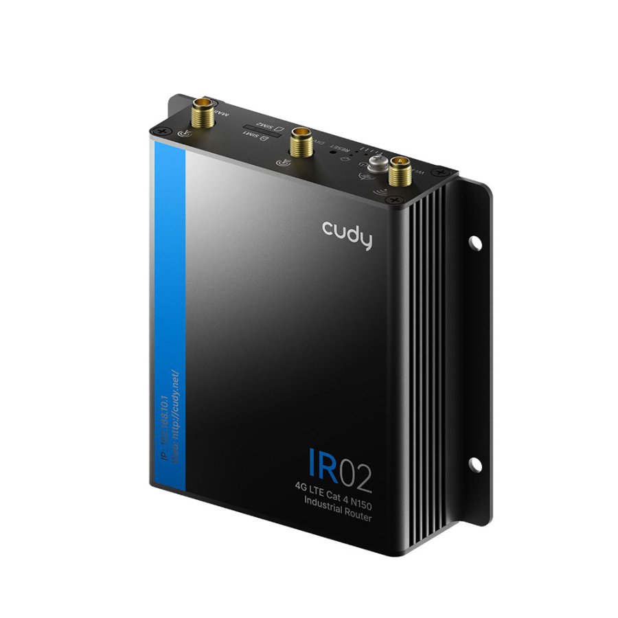 CUDY 4G Industrial Router IR02 WF4 Cat 4 N150 #1