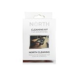 NORTH Rengringskit Hovedtelefon 2x Vske 30ml, Brste og Klud #1