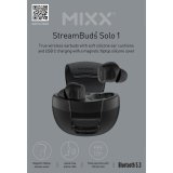 MIXX Headphone Solo 1 In-Ear TWS Black #2