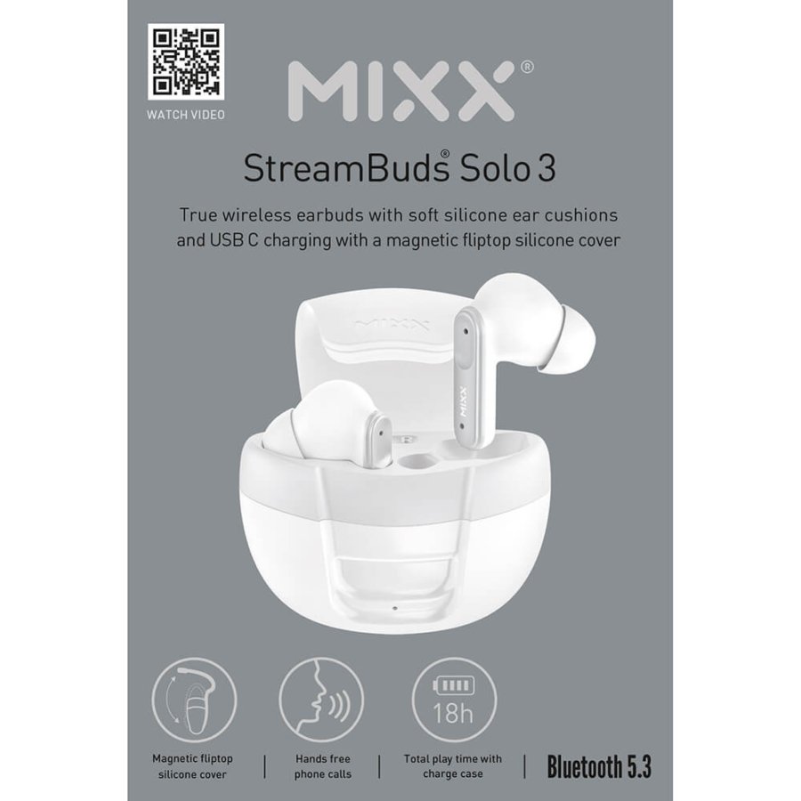MIXX Headphone Solo 3 In-Ear TWS White #2