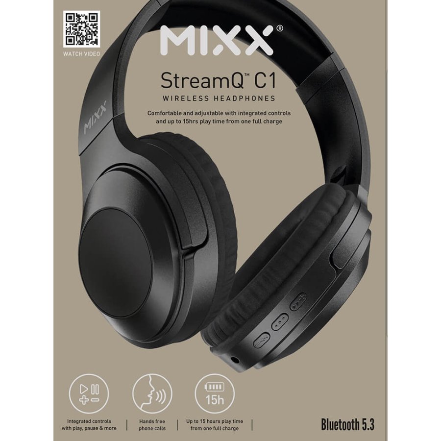 MIXX Headphone C1 Over-Ear Wireless Black #2