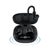MIXX Headphone Sports Charge 2 In-Ear Hook TWS Black #1